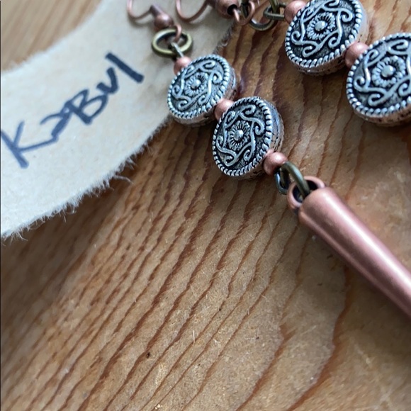 upcycled earrings FREE WITH A PURCHASE - Picture 7 of 13